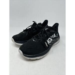 Hoka Mach 5 Running Shoes Mens 10D Black White Profly+ Sneakers 1127893